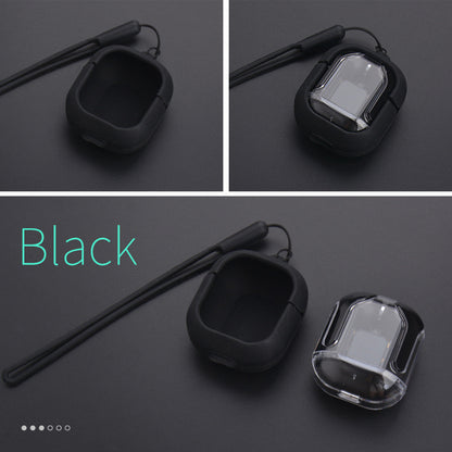 Mini casque Bluetooth sans fil transparent avec affichage numérique